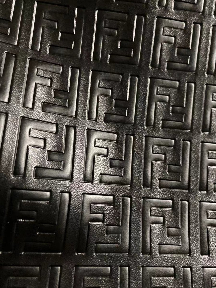 Premium Quality Fendi Embossed Soft Leather for Custom Sneakers Upholstery - mingfabricstore