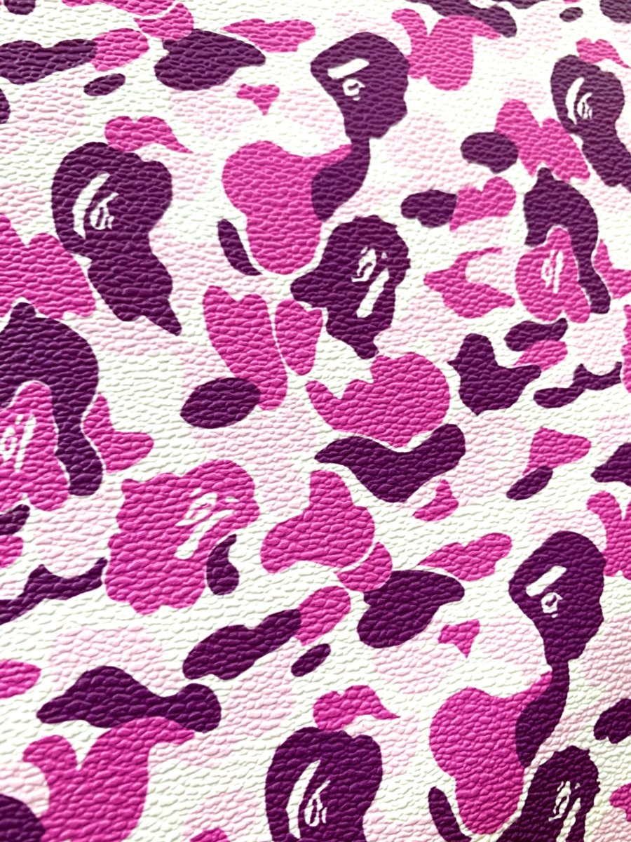 Purple Bape Unique Color for Custom Bag - mingfabricstore