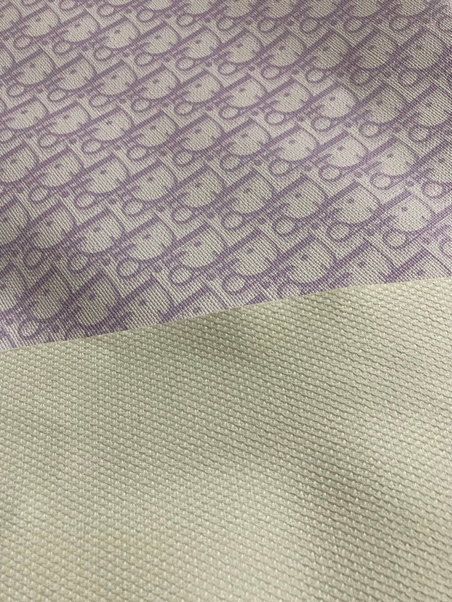 Purple Dior Custom Leather - mingfabricstore