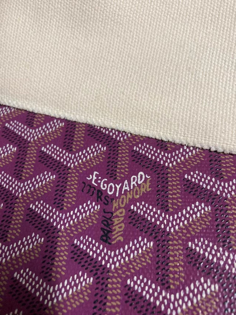 Purple Goyard Leather Canvas for Custom Furniture Fabric Sold by Yard - mingfabricstore