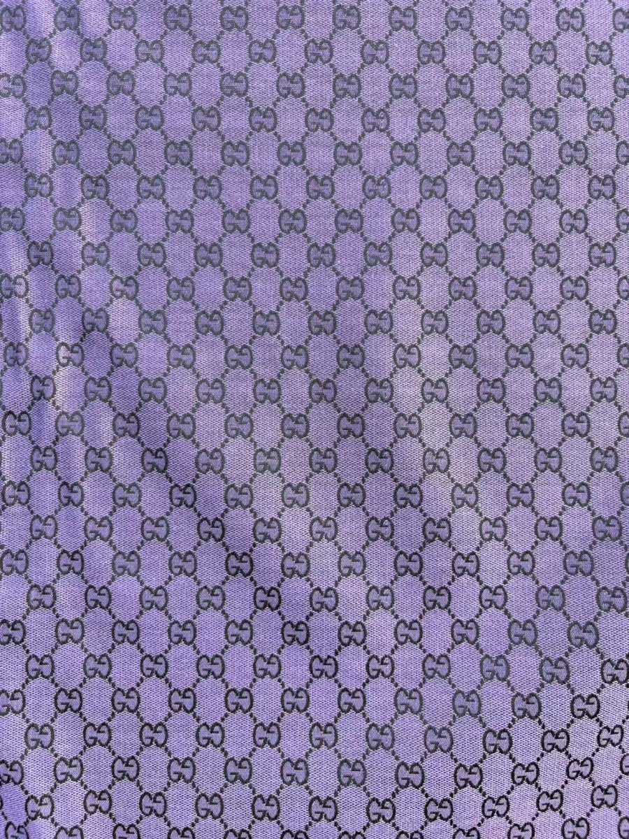 Purple Gucci Jacquard DIY Fabric Sold by Yard - mingfabricstore