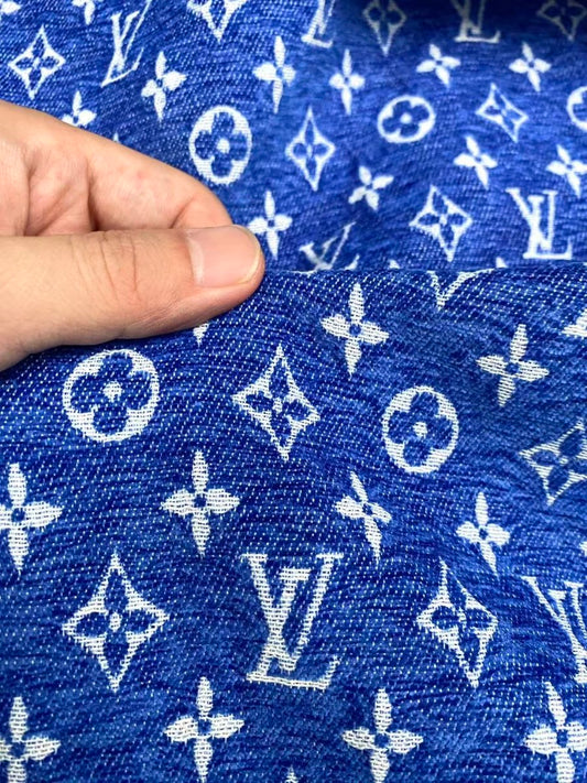 Quality Chenille Louis Vuitton Fabric for Sofa Furniture Custom Made DIY - mingfabricstore