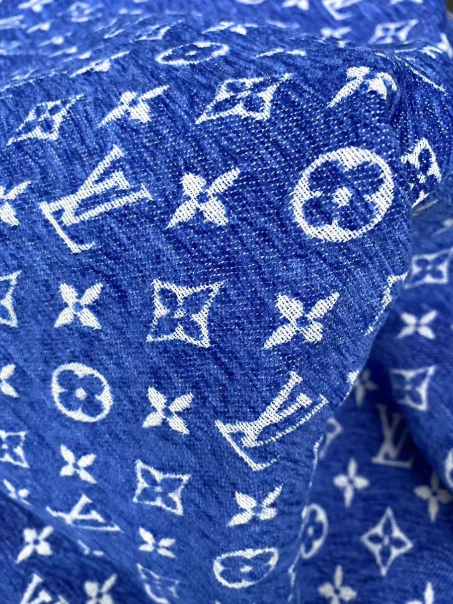 Quality Chenille Louis Vuitton Fabric for Sofa Furniture Custom Made DIY - mingfabricstore