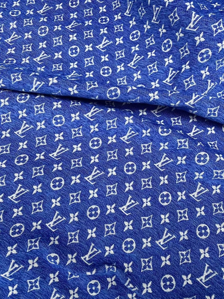 Quality Chenille Louis Vuitton Fabric for Sofa Furniture Custom Made DIY - mingfabricstore