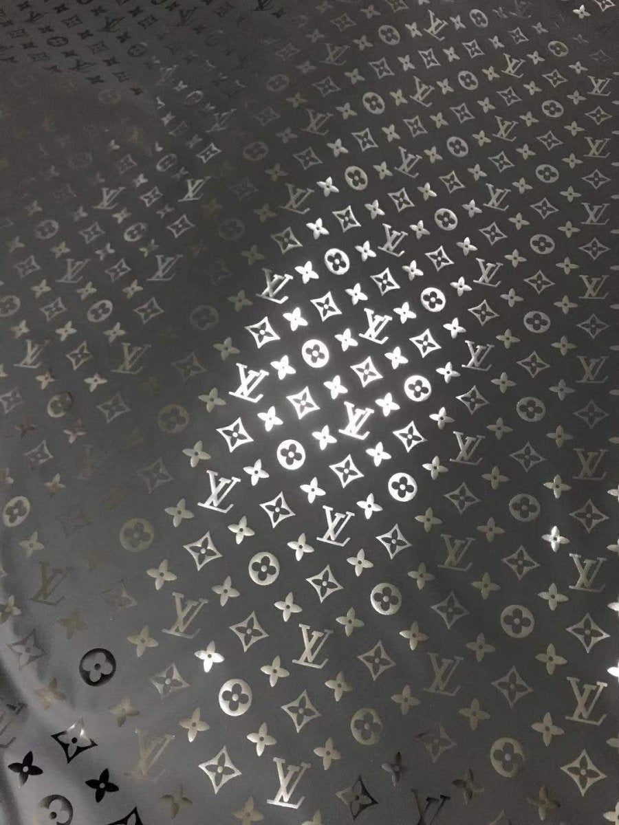 Reflective Sliver LV Custom Fabric - mingfabricstore