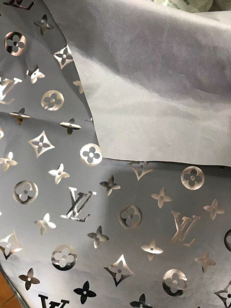 Reflective Sliver LV Custom Fabric - mingfabricstore