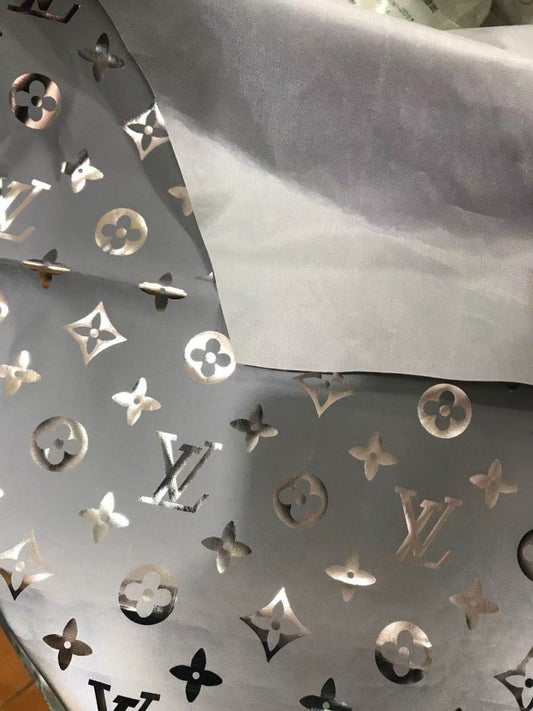 Reflective Sliver LV Custom Fabric - mingfabricstore