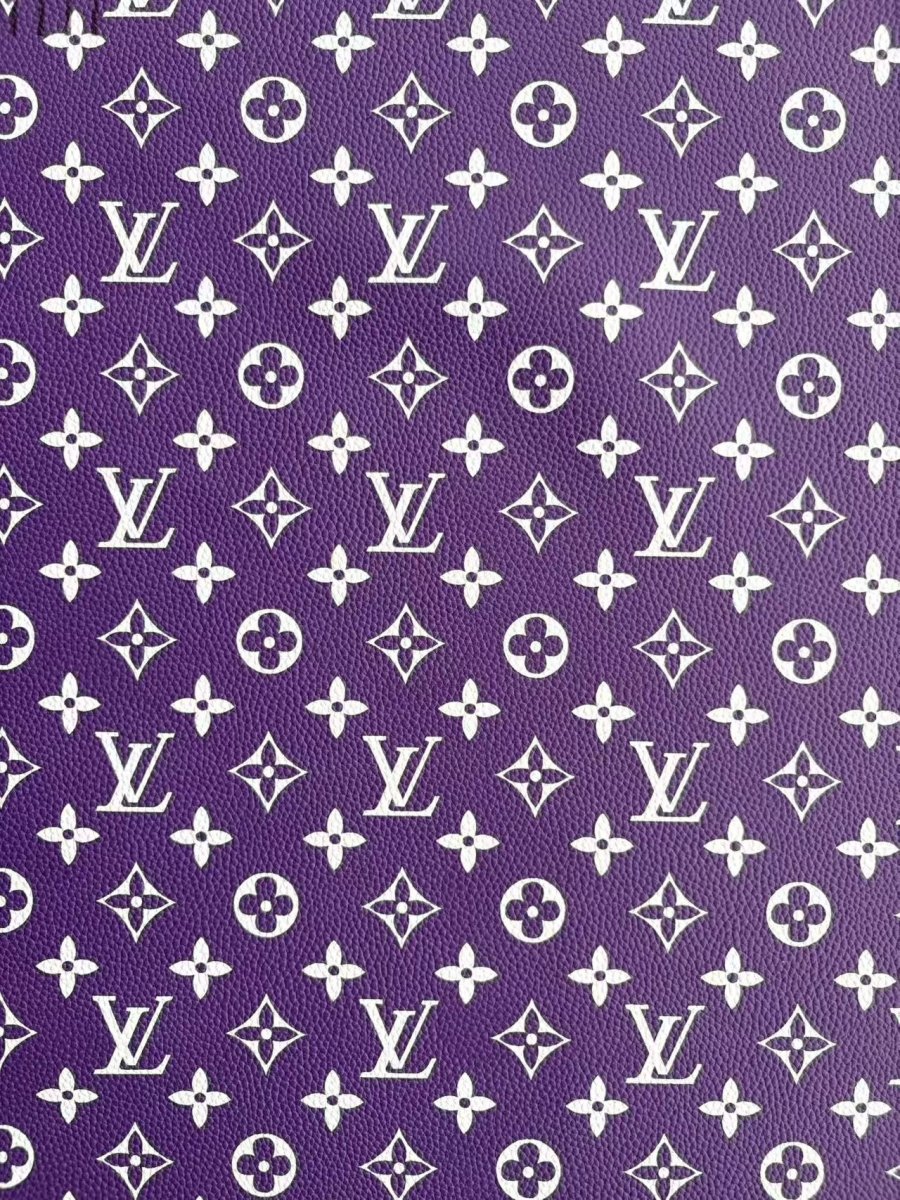 Rich Purple Louis Vuitton DIY Leather Sheet for Sewing Hobbylobby - mingfabricstore