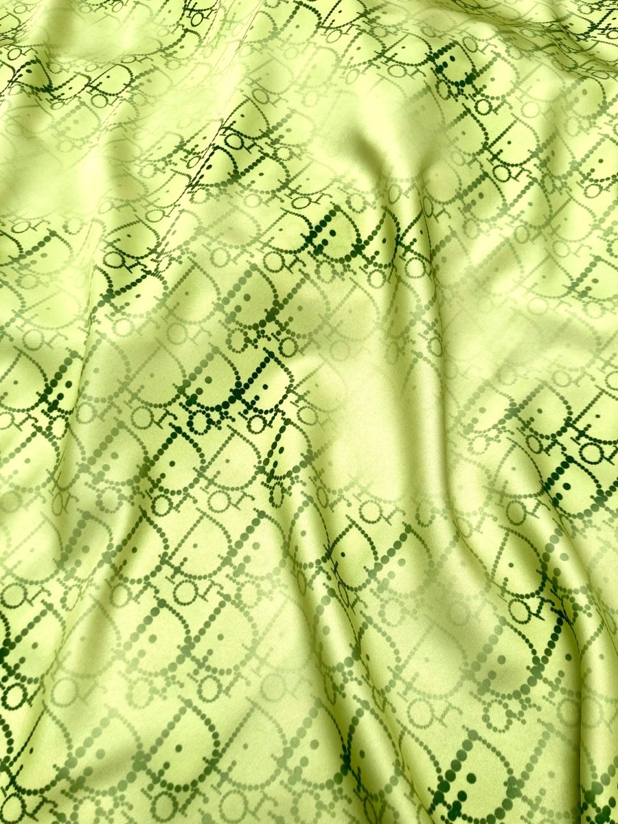 Silk Shinny Dior Fabric for Custom Clothing Pajama Handmade DIY - mingfabricstore