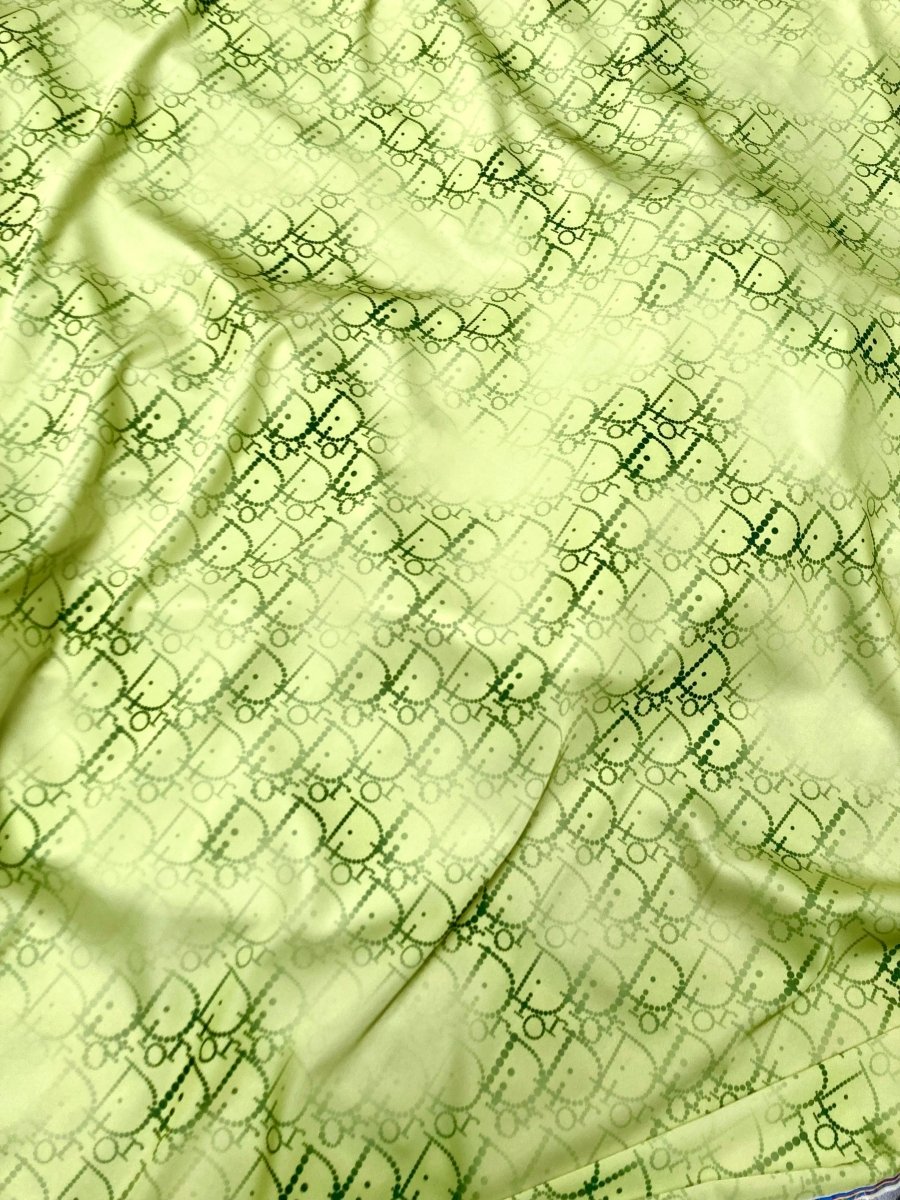 Silk Shinny Dior Fabric for Custom Clothing Pajama Handmade DIY - mingfabricstore
