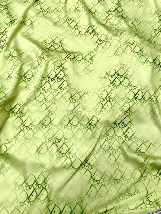 Silk Shinny Dior Fabric for Custom Clothing Pajama Handmade DIY - mingfabricstore