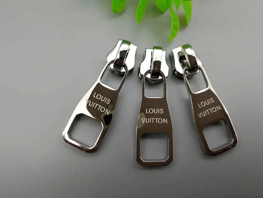 Silver Louis Vuitton Zipper - mingfabricstore