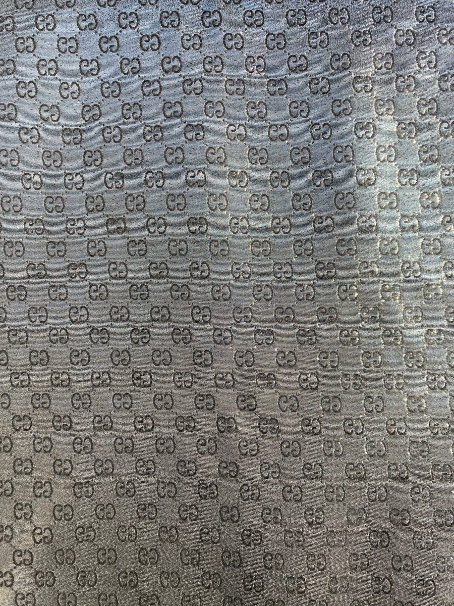 Silver Reflective Gucci Cotton Fabric for Custom - mingfabricstore