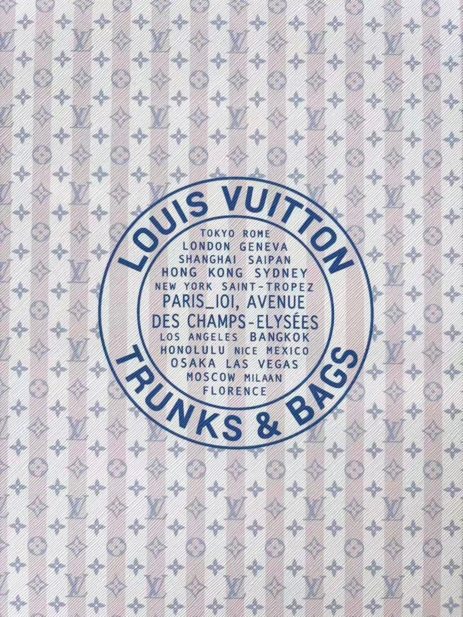Small Pink Louis Vuitton Trunk Leather for Repair DIY Crafts - mingfabricstore