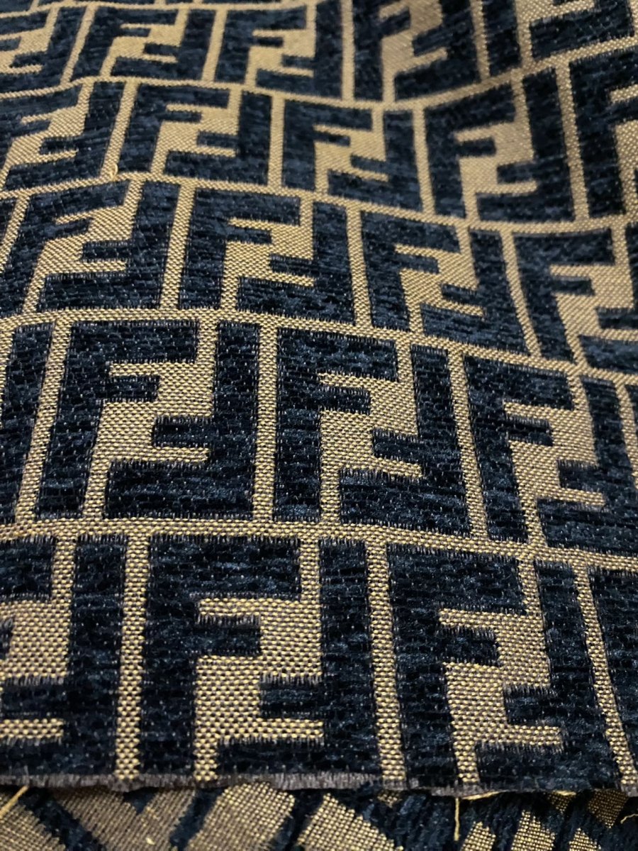 Soft Fendi Chenille Fabric for Pillow DIY Furniture Home Decor - mingfabricstore