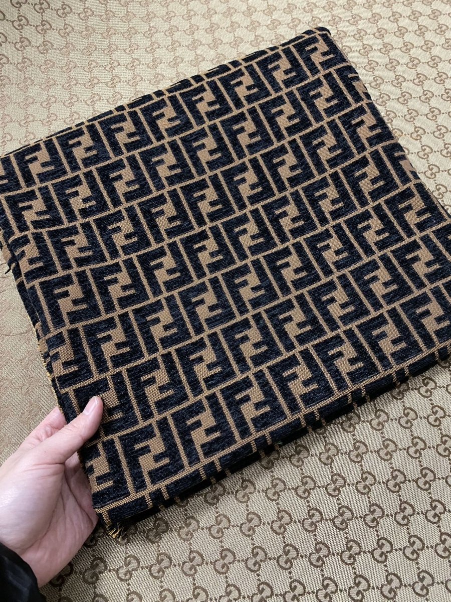 Soft Fendi Chenille Fabric for Pillow DIY Furniture Home Decor - mingfabricstore