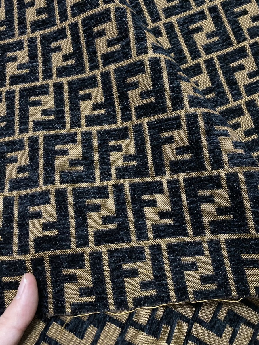 Soft Fendi Chenille Fabric for Pillow DIY Furniture Home Decor - mingfabricstore