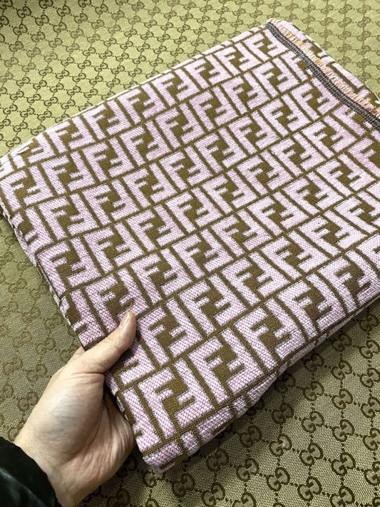 Soft Pink Fendi Chenille Fabric for Pillow DIY Furniture Home Decor - mingfabricstore