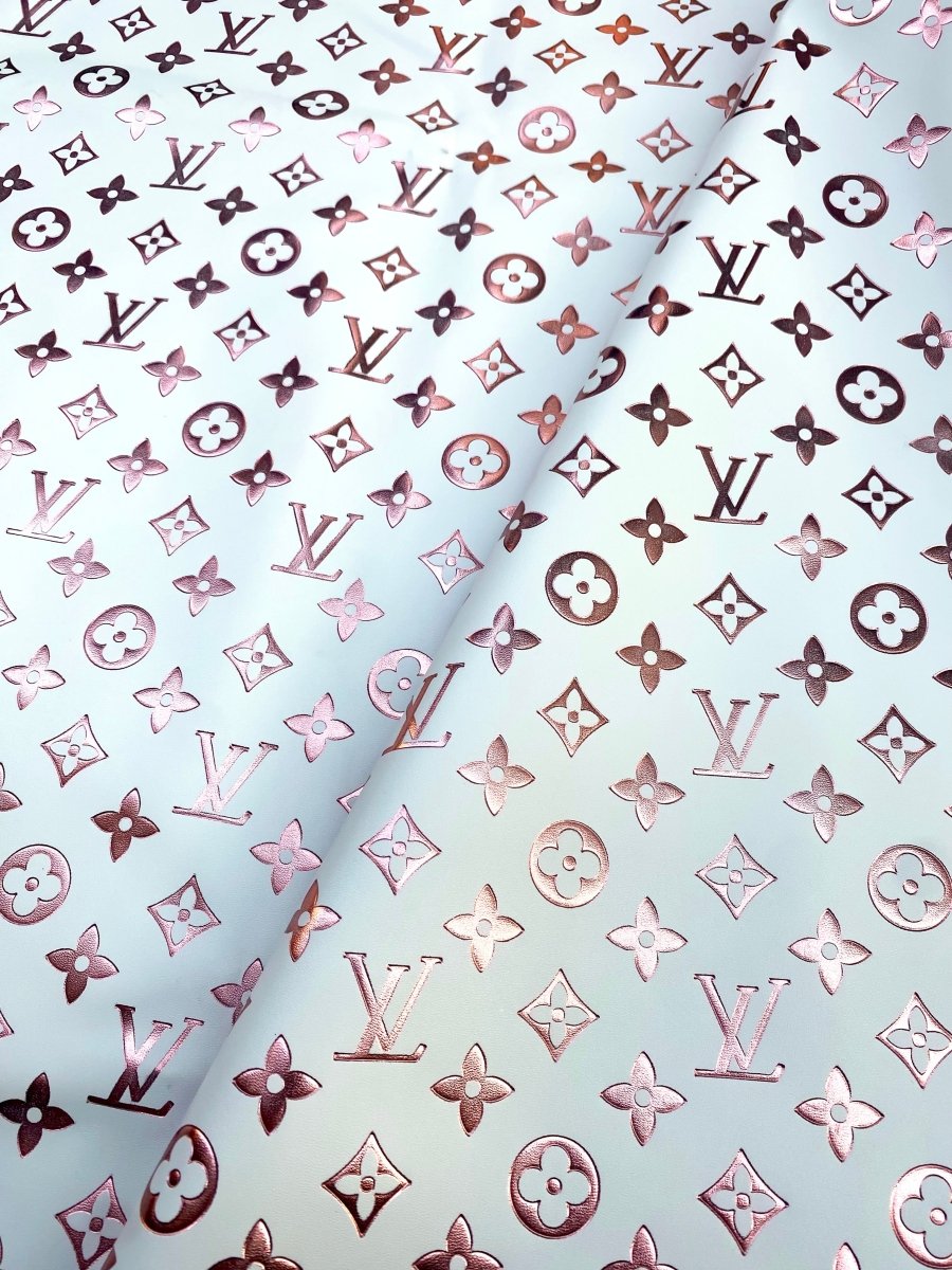 Soft Red LV Leather Sheet Custom Shoe Vinyl for Car Upholstery Leather Home Deco - mingfabricstore