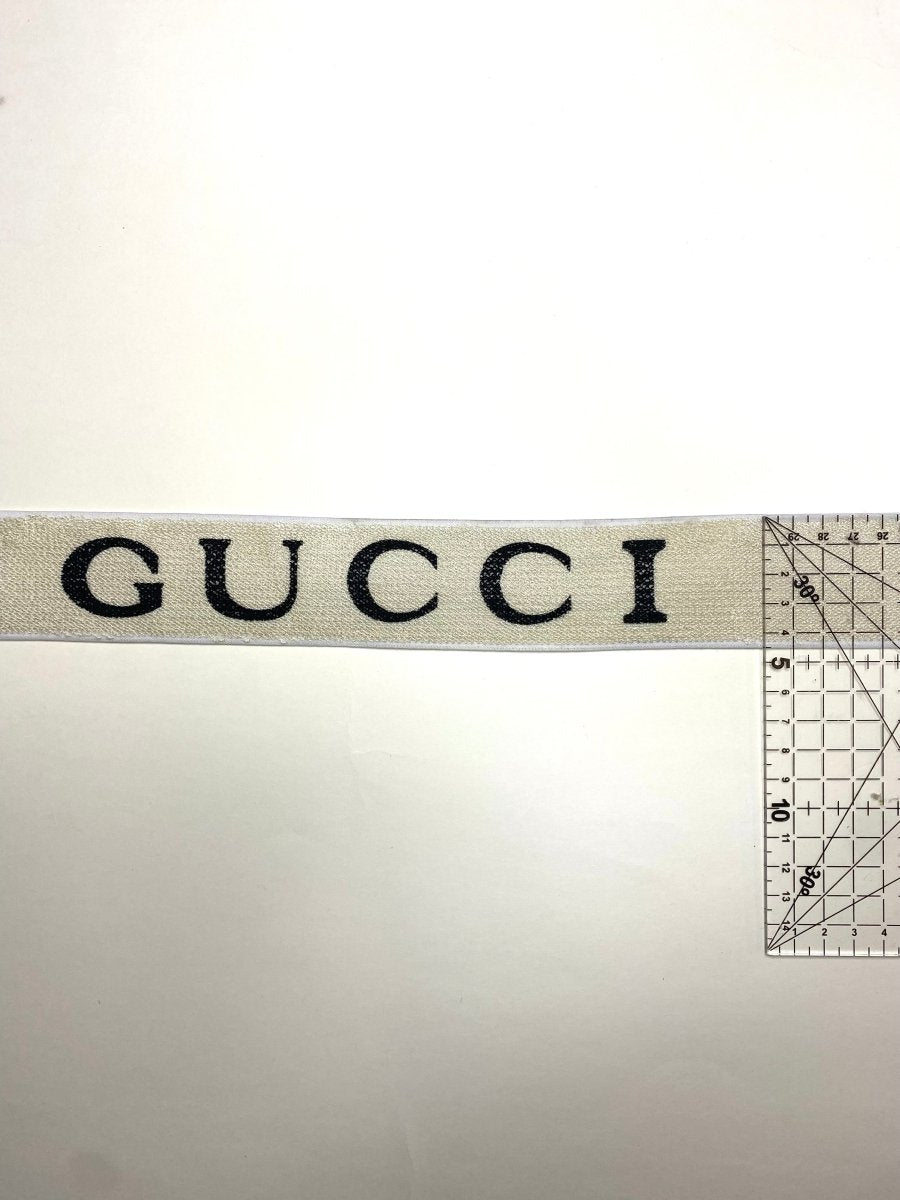 Terry Cozy Gucci Strap Elastic - mingfabricstore