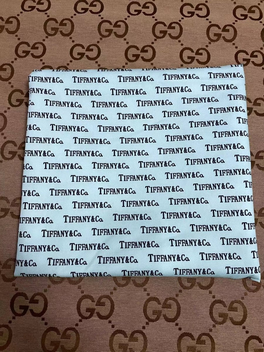 Tiffany&Co. Custom Designer Inspired Cotton Fabric Sold by Yard - mingfabricstore