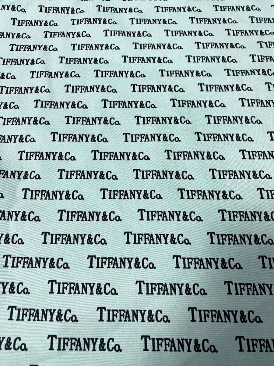 Tiffany&Co. Custom Designer Inspired Cotton Fabric Sold by Yard - mingfabricstore