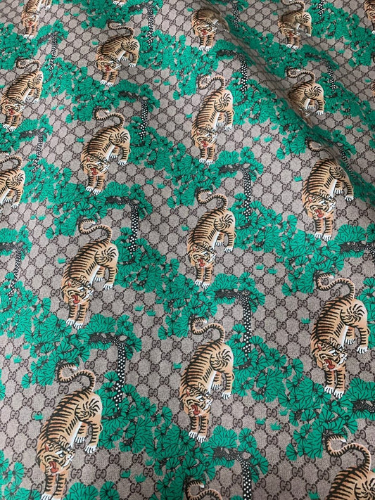 Tiger Gucci Leather for Custom and Bag - mingfabricstore