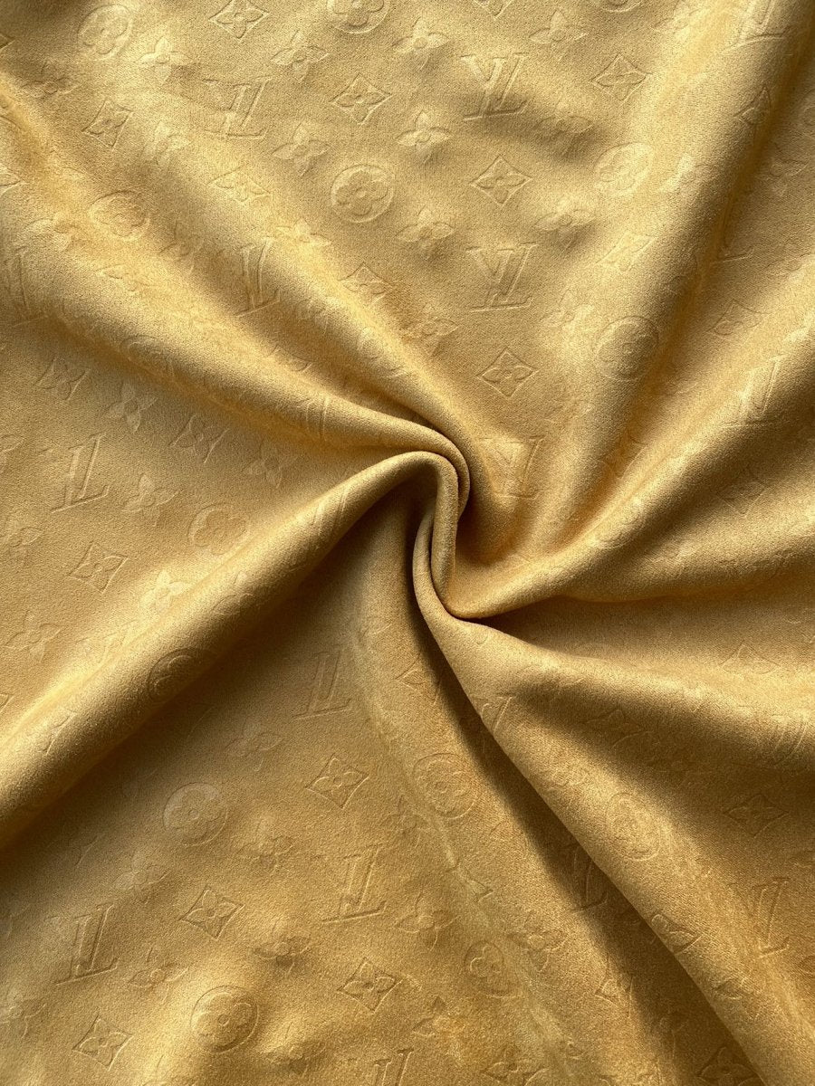 Timberland Louis Vuitton Suede Boost Fabric for Custom DIY Crafts Handmade Sneakers - mingfabricstore