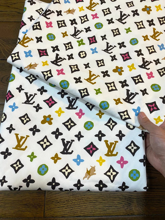 Tyler the Creator Louis Vuitton Custom Fabric Cotton for Handmade DIY Clothing - mingfabricstore