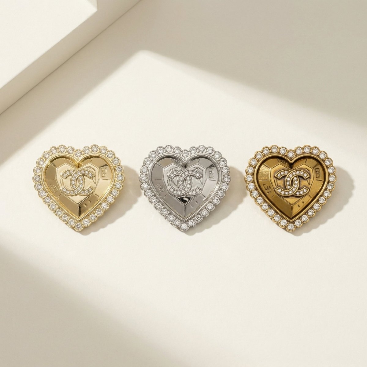 Vintage Chanel - Inspired Brooches, Retro Luxury Pins for Women - mingfabricstore
