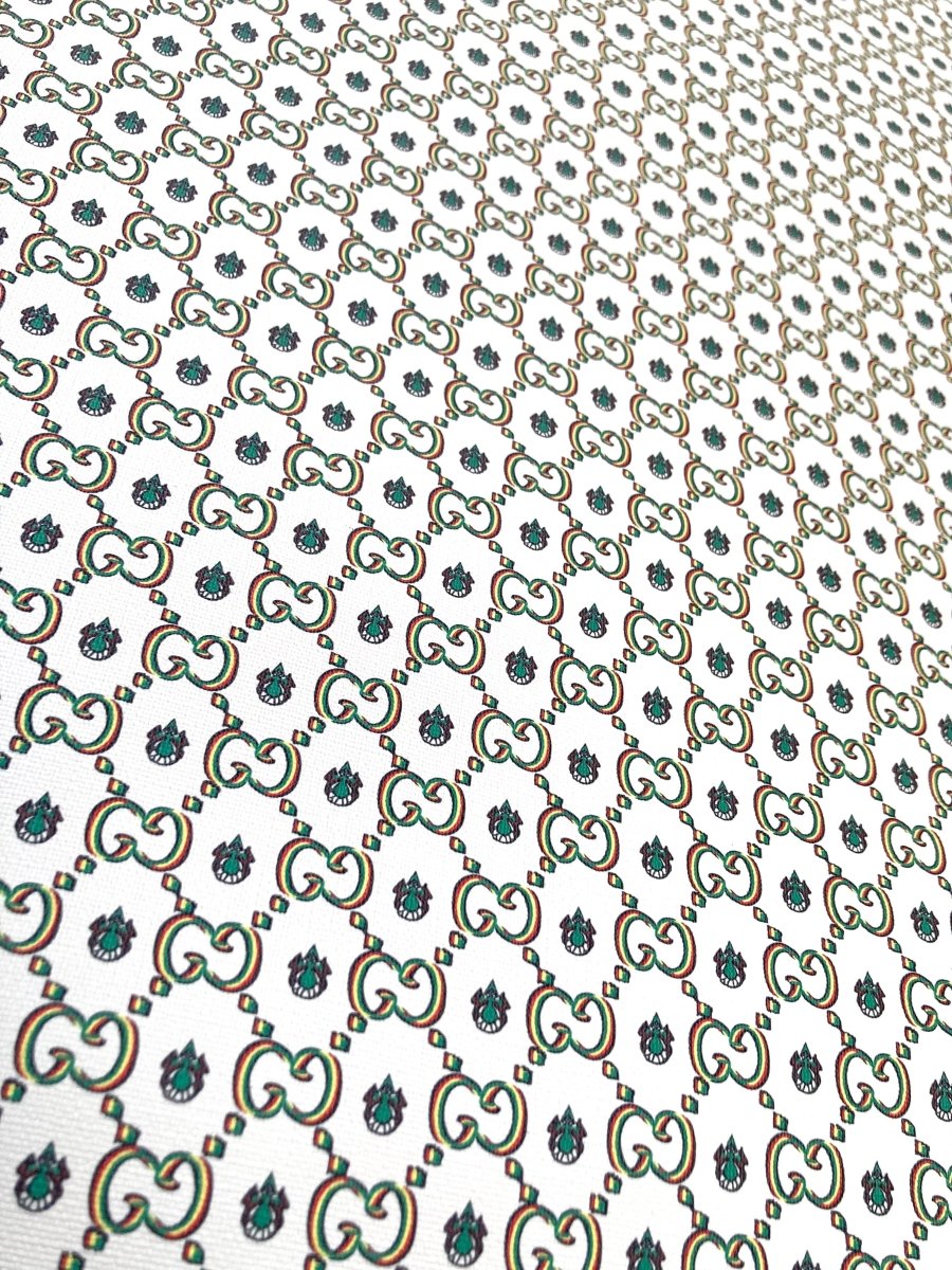 Vintage Crafts Gucci Handmade Leather for Custom Sneakers Upholstery - mingfabricstore