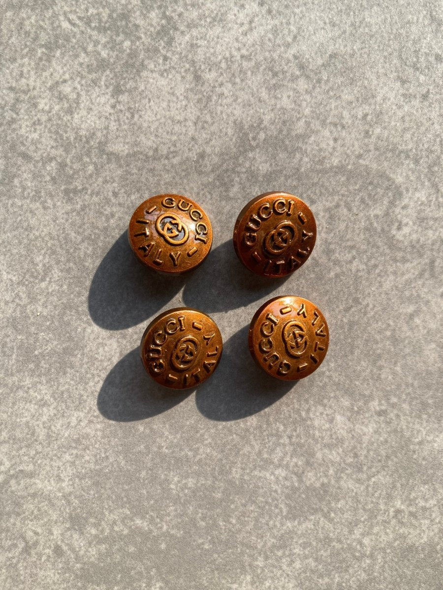 Vintage Gucci Button Sewing Handmade for DIY Custom Apparel ...