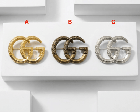 Vintage Gucci Inspired Brooches, Retro Luxury Pins for Women - mingfabricstore