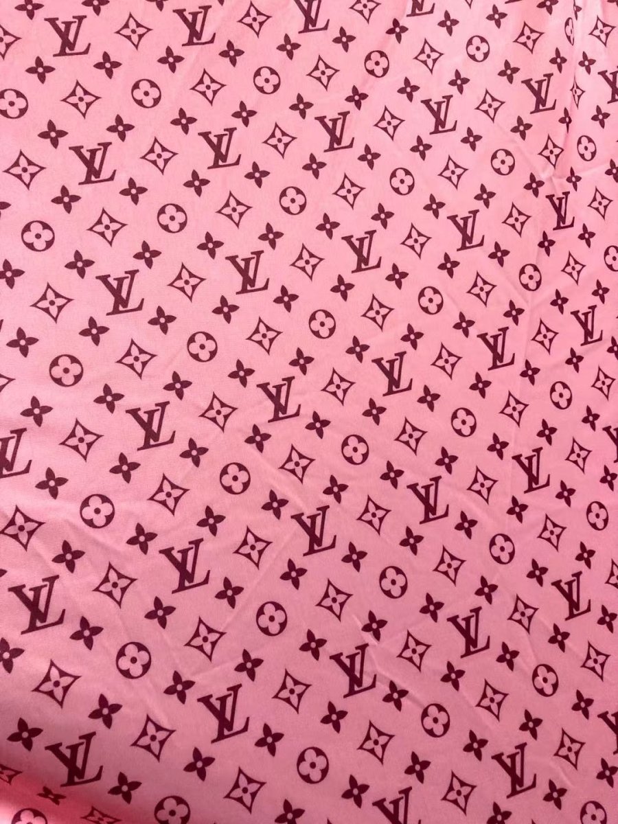 Vivid Red Poly Stretchy LV Fabric Smooth for Clothing Sold by Yard - mingfabricstore
