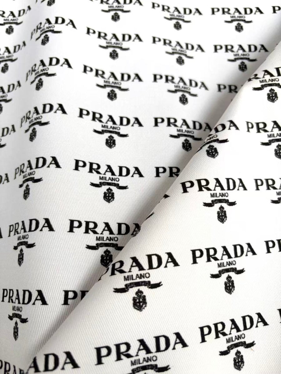 White Prada Cotton Sewing Fabric for DIY Hobbylobby Upholstery - mingfabricstore