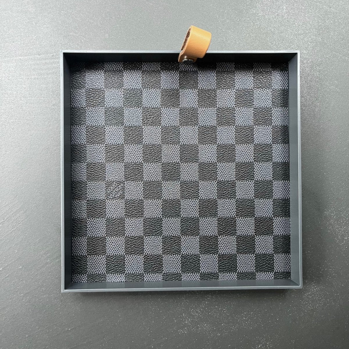 White/Black/Grey LV Square Tray - mingfabricstore
