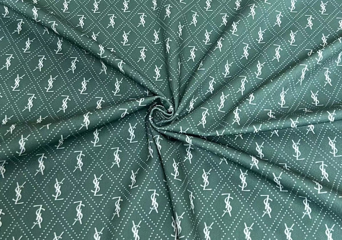 YSL Designer Fabric for Handmade Sewing Projects Custom Sneakers - mingfabricstore