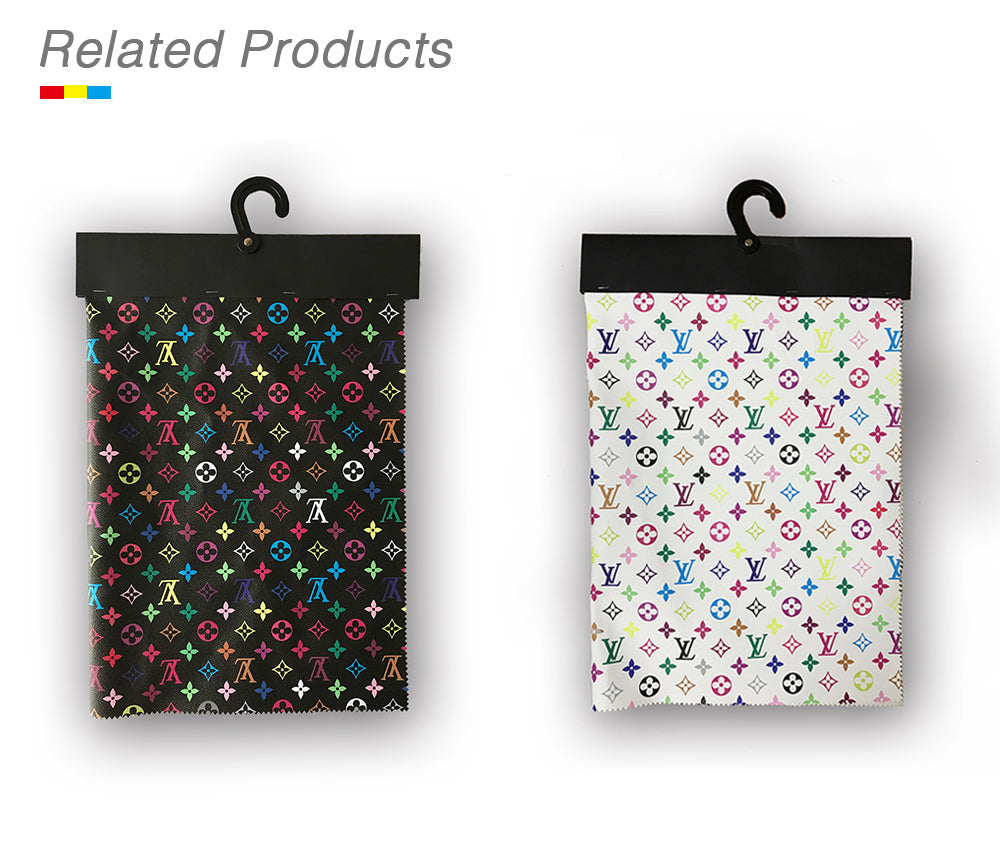 Classic LV vinyl crafting leather fabric for bag leather, shoe leather handicrafts
