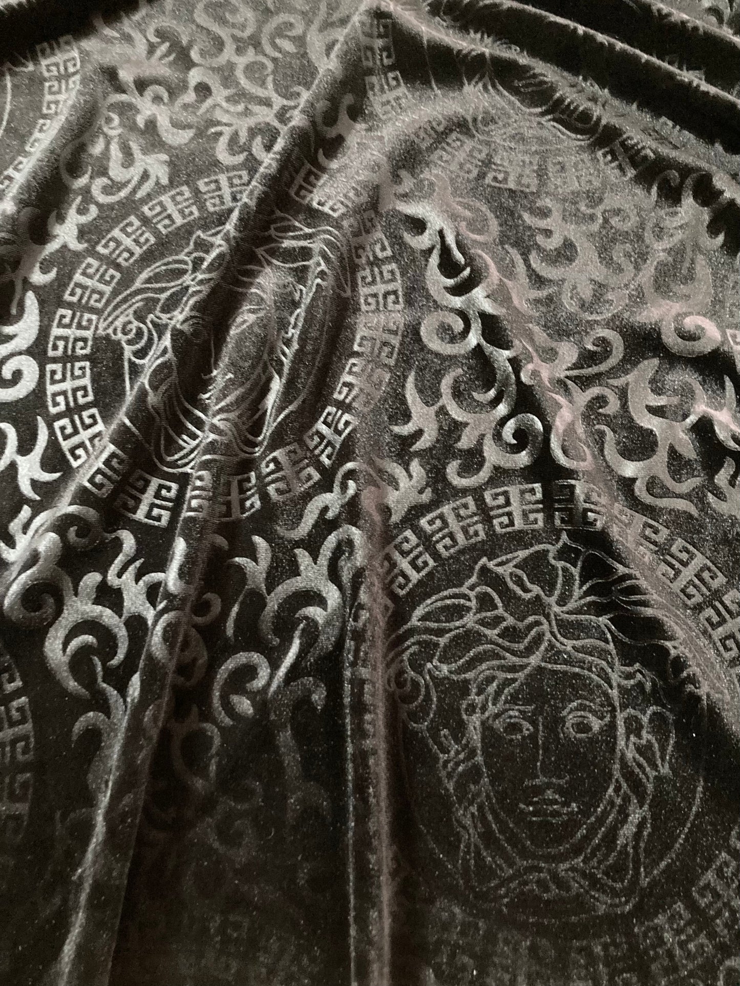 Luxury Versace Velvet Fabric Sold by Yard for Furniture Upholstery DIY Custom Handmade