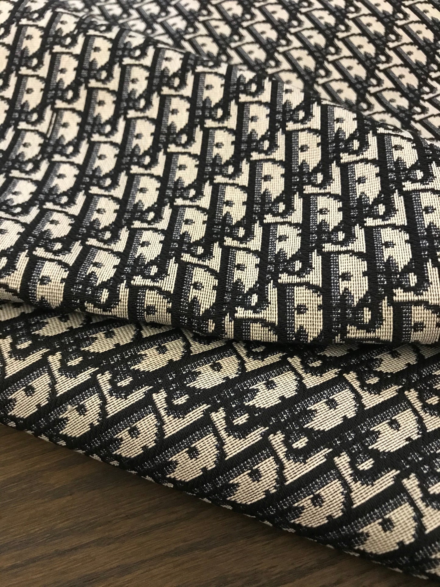 Classic Dior jacquard Sneaker fabric cloth for bag and shoe custom