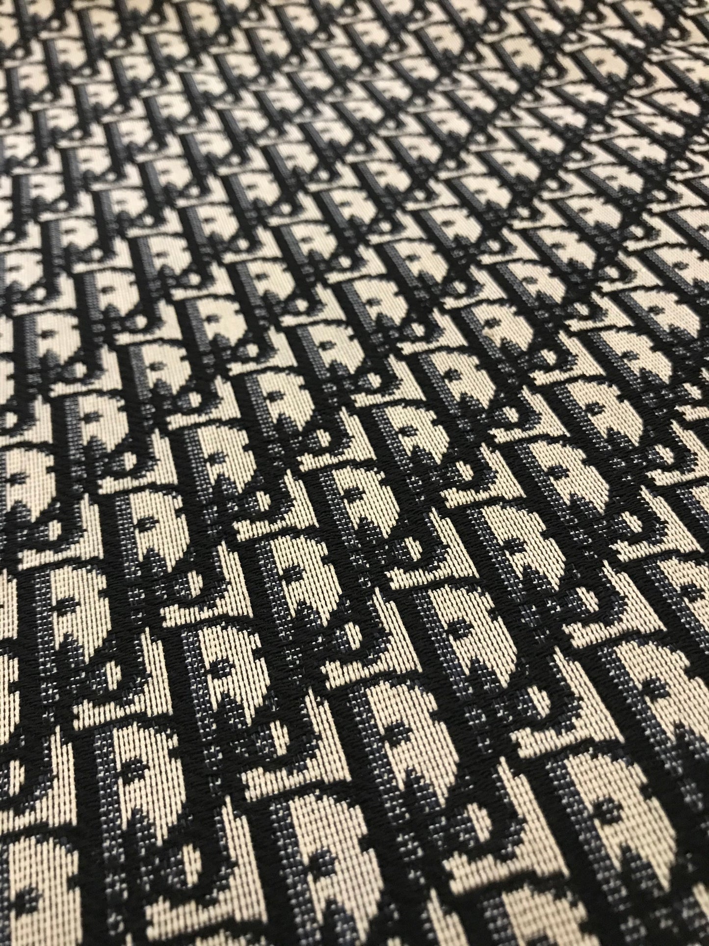 Classic Dior jacquard Sneaker fabric cloth for bag and shoe custom