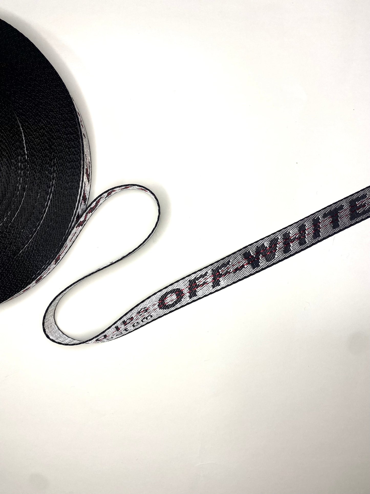 Off-White Wrap Non-Stretch Straps for Custom Sneakers